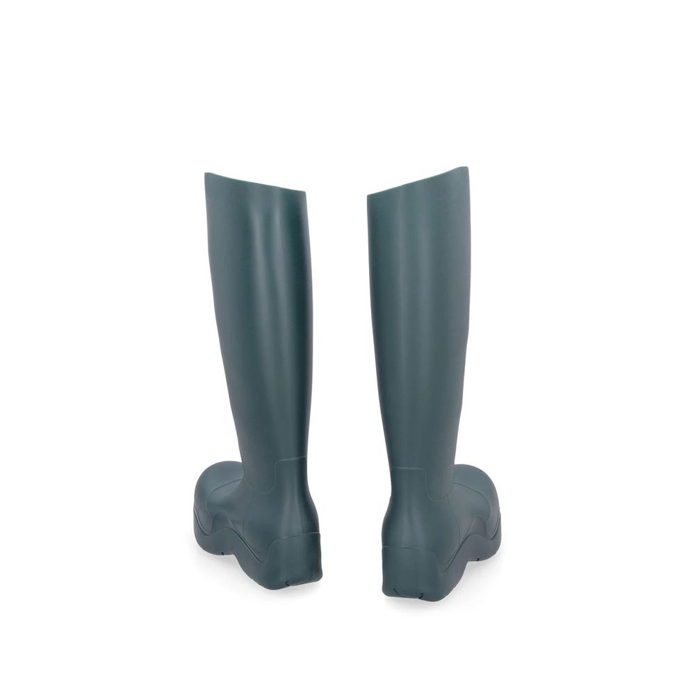 Bicolor Rubber Rain Boots