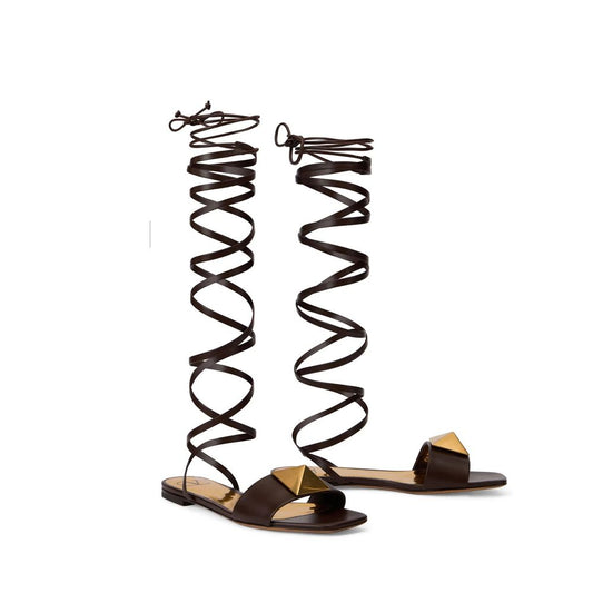 Brown Leather Sandals