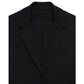 Black Elastane Blazer