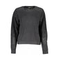Black Cotton Women Sweater