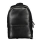 Black Polyester Men's Backpack