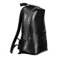 Black Polyester Men's Backpack
