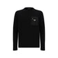 Black Fleece Wool Sweatshirt