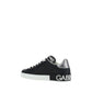 Black Calf Leather Bos Taurus Low Top Sneakers
