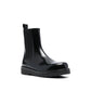 Black Leather Chelsea Boots