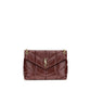 Bordeaux Calf Leather Bos Taurus Shoulder Bag