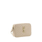 Beige Calf Leather Bos Taurus Shoulder Bag