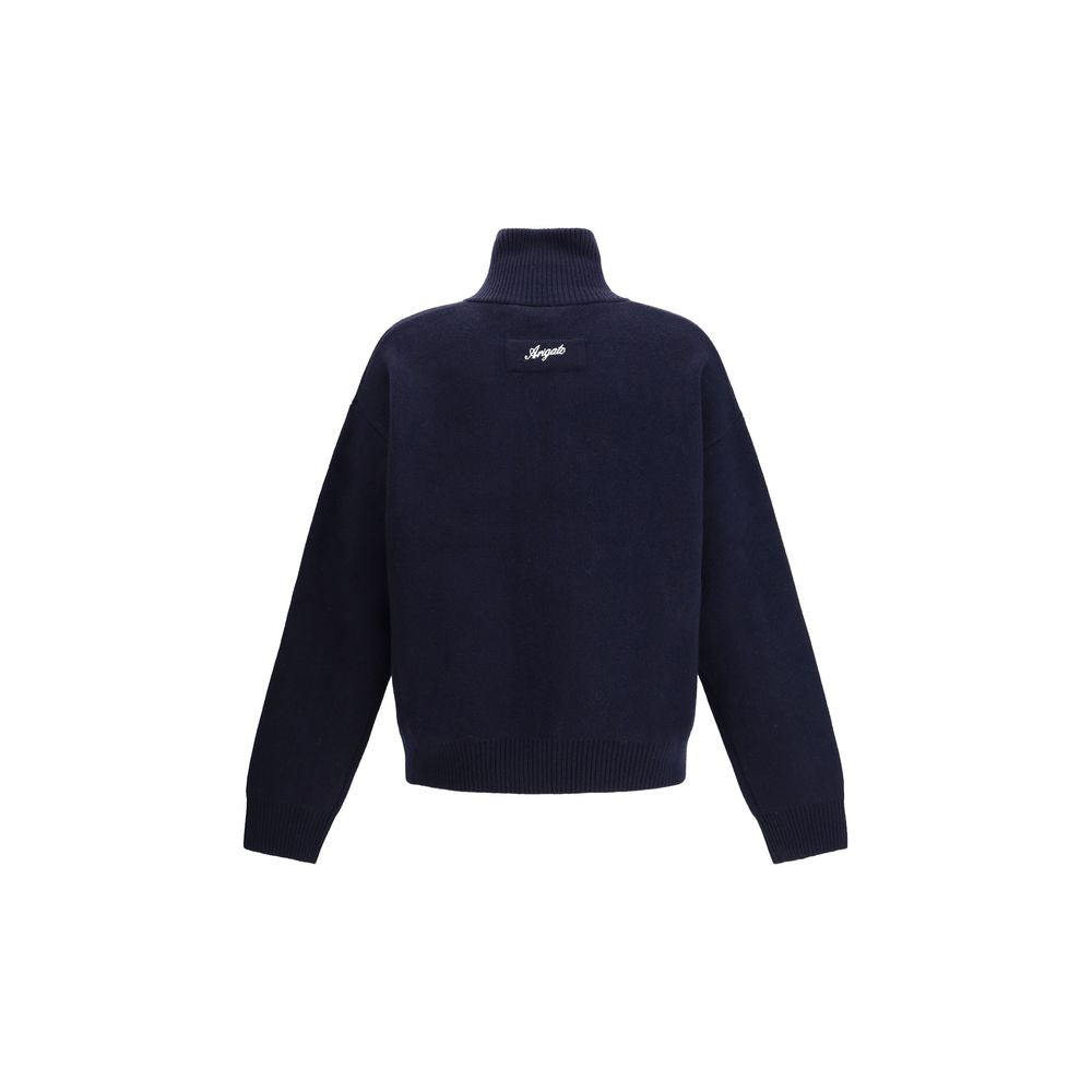 Blue Wool Sweatshirt