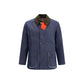 Blue Cotton Coat