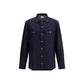Black Fleece Wool Shirt