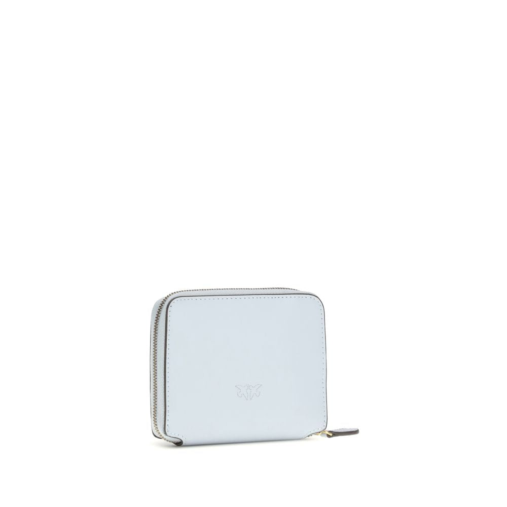 Light Blue Calf Leather Bos Taurus Wallet