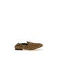 Brown Calf Leather Bos Taurus Slip-On Loafers
