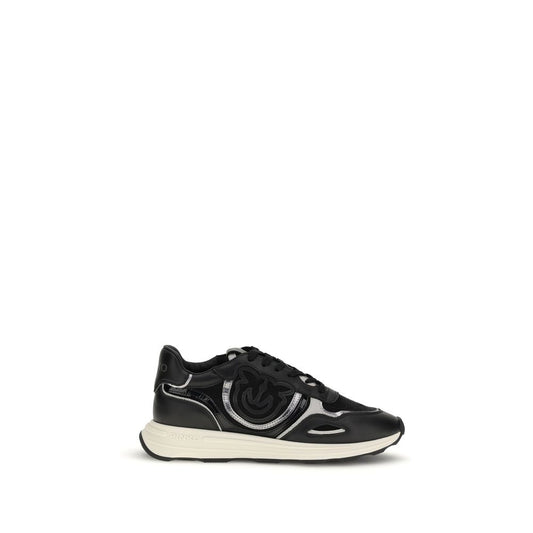 Black Calf Leather Bos Taurus Athletic Sneakers