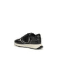 Black Calf Leather Bos Taurus Athletic Sneakers
