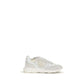 White Calf Leather Bos Taurus Athletic Sneakers