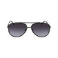 Gray Metal Sunglasses