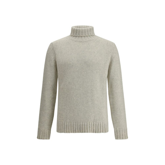Gray Alpaca Vicugna Pacos Turtleneck