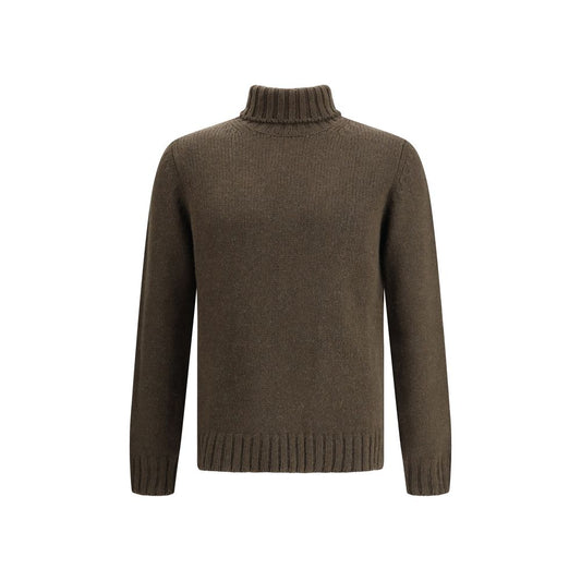 Bicolor Alpaca Vicugna Pacos Turtleneck