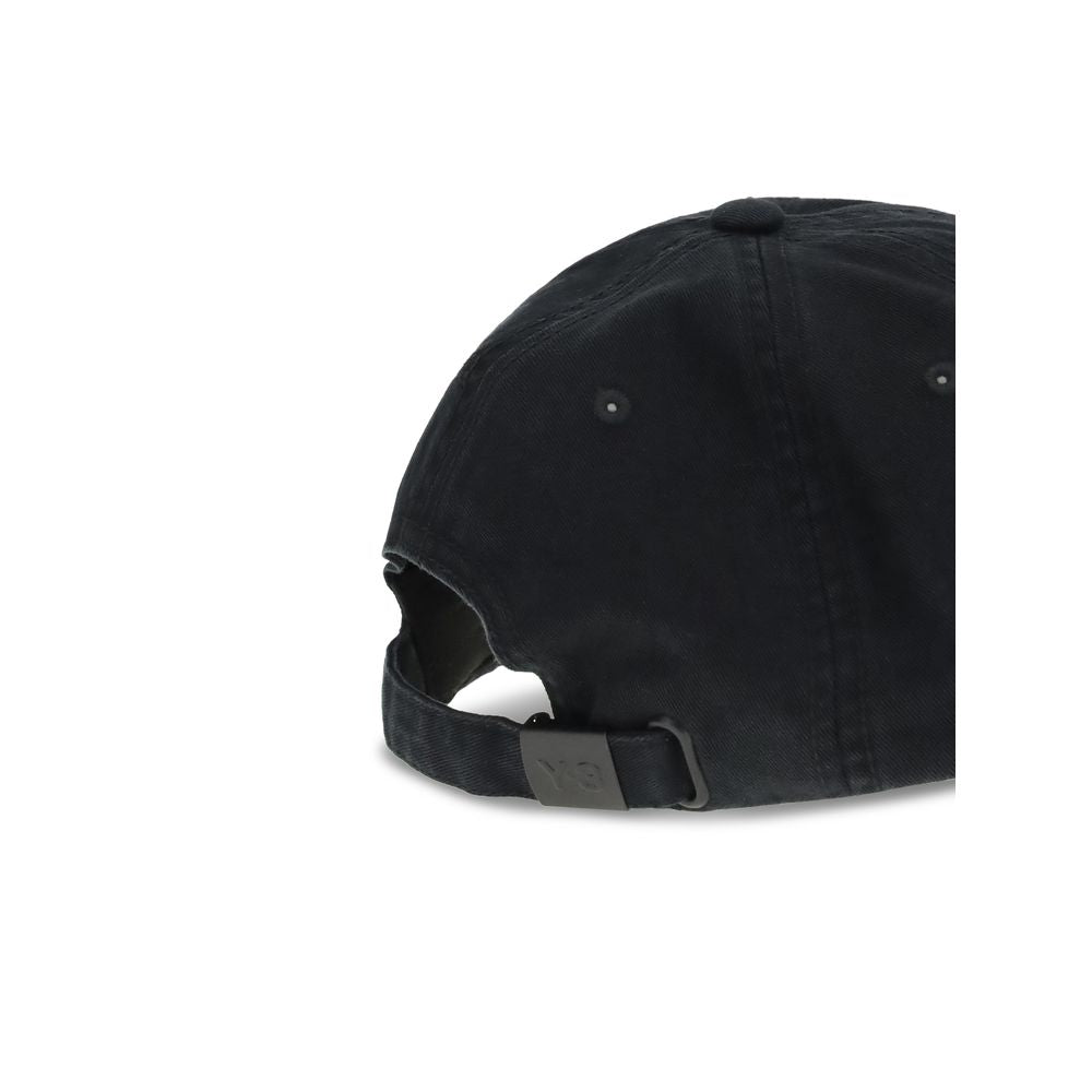 Black Cotton Cap (Baseball Hat)