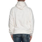 White Cotton Hoodie