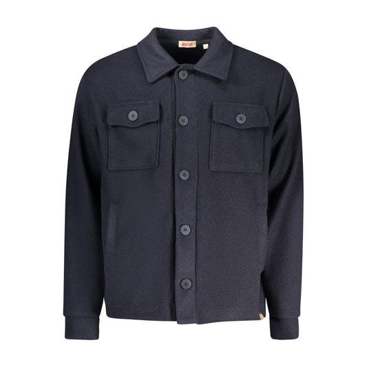 Blue Cotton Men's Shirt