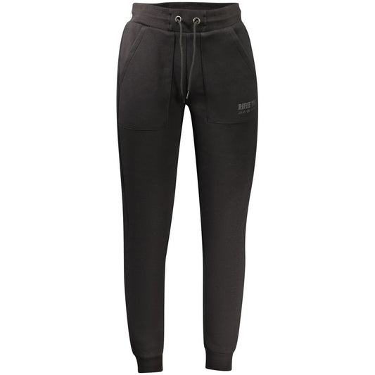 Black Cotton Men's Track Pant