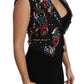 Black Crystal Sicily Vest Waistcoat
