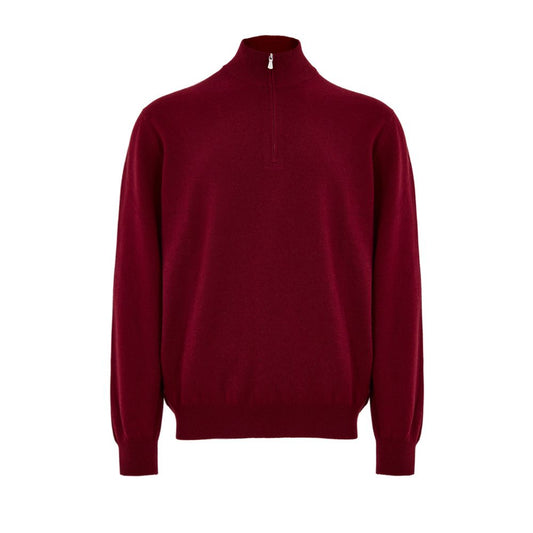 Red Wool Turtleneck