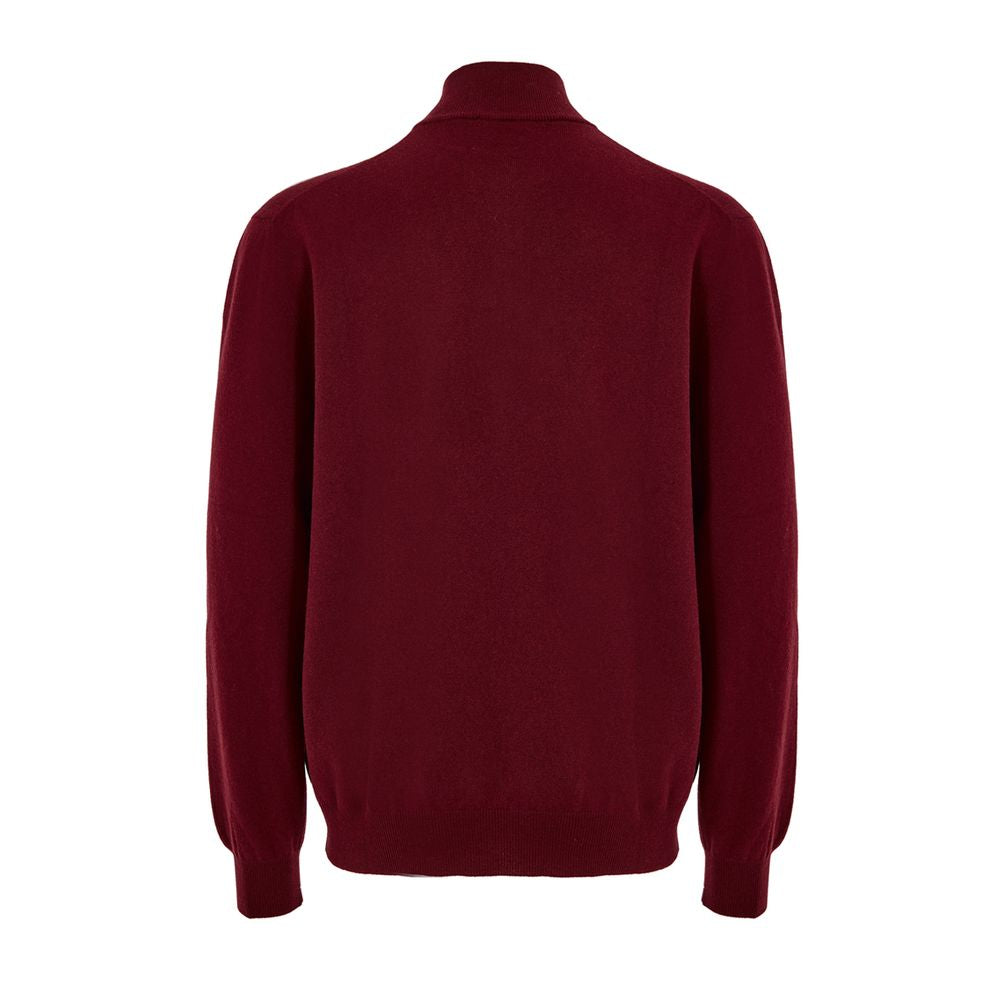 Red Wool Turtleneck