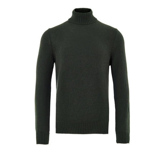Green Wool Turtleneck