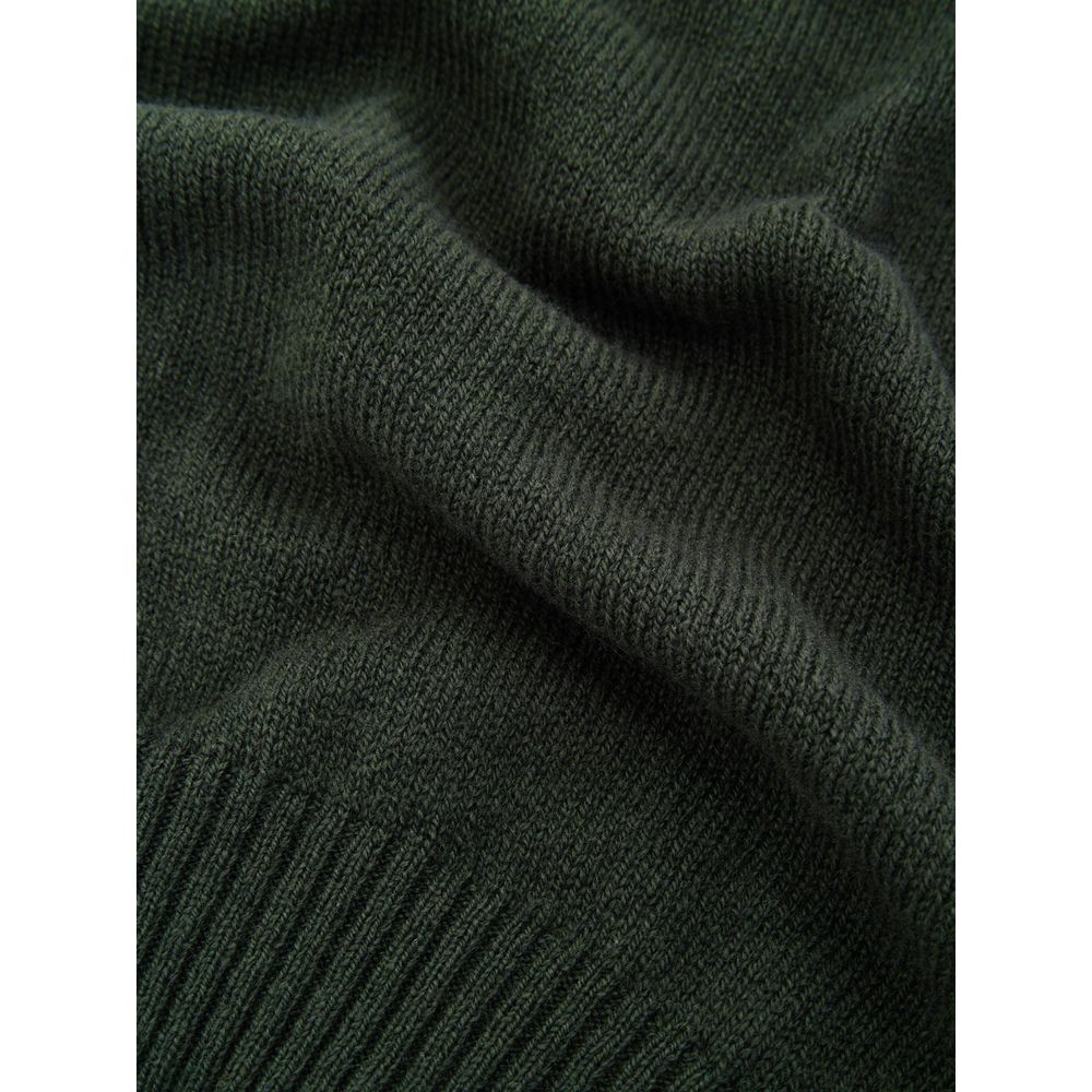 Green Wool Turtleneck