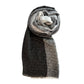 Multicolor Modal Women Scarf with Micro Fringe from Italy