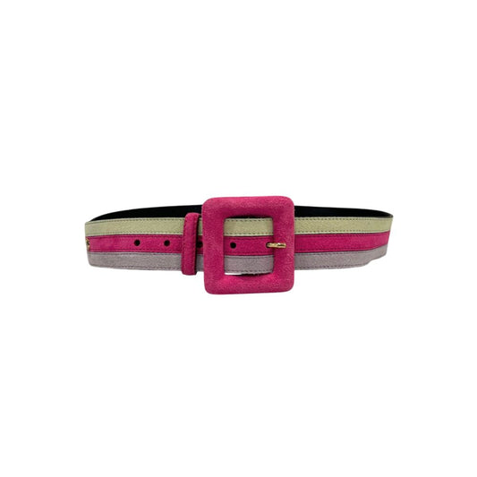 Multicolor Leather Women Belt