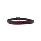 Red Leather Women Belt