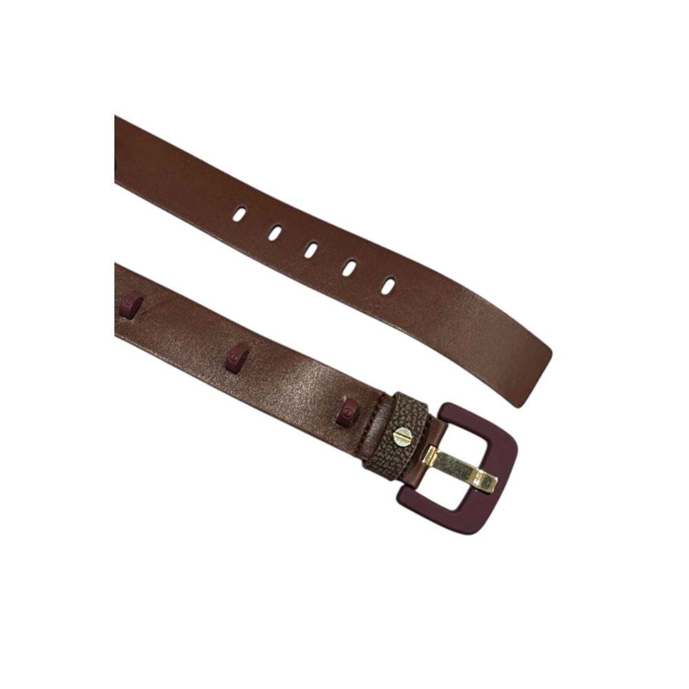 Brown Genuine Leather Women Belt