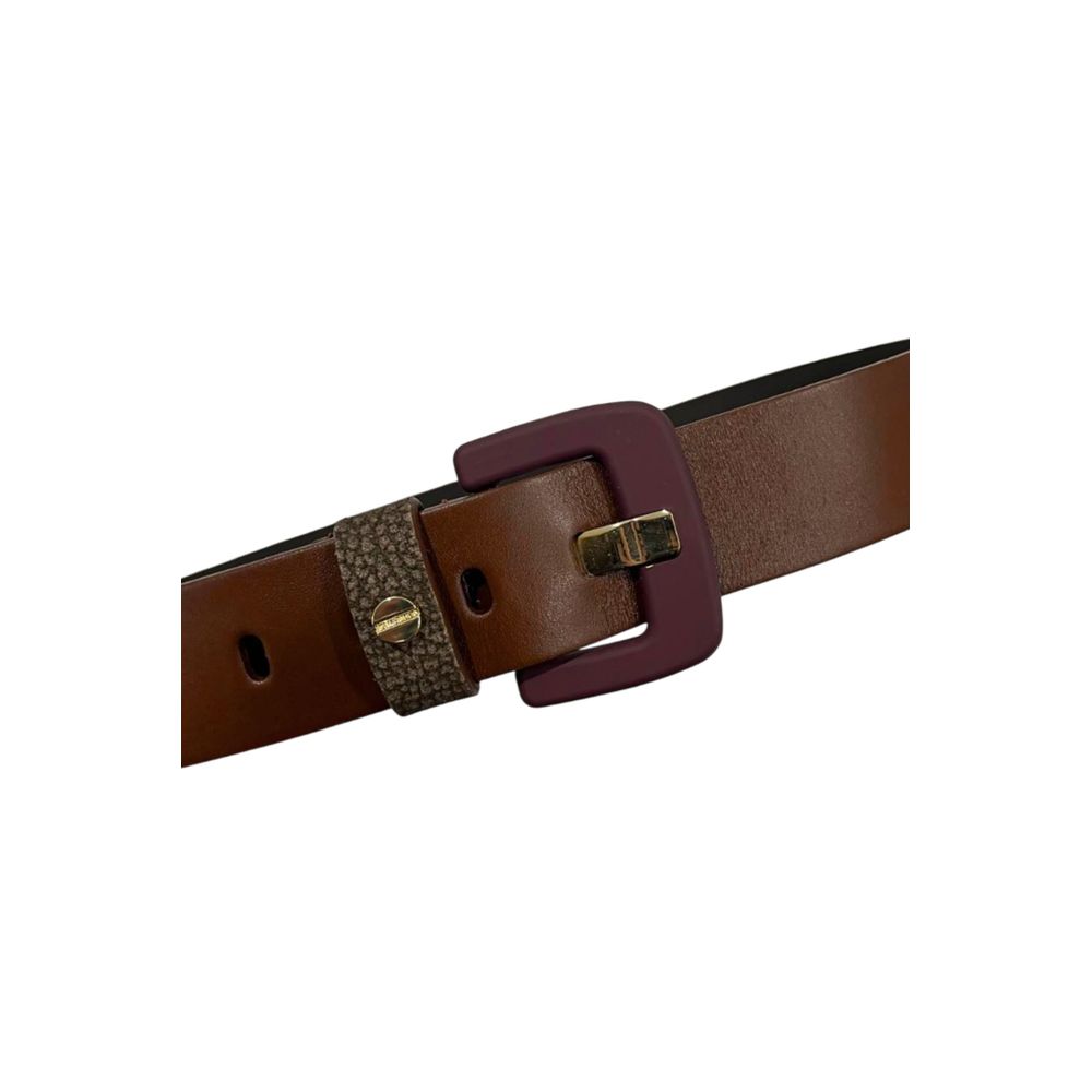 Brown Genuine Leather Women Belt