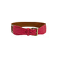 Pink Genuine Leather Women Belt
