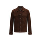 Brown Calf Leather Bos Taurus Bomber