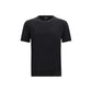 Black Cotton T-Shirt