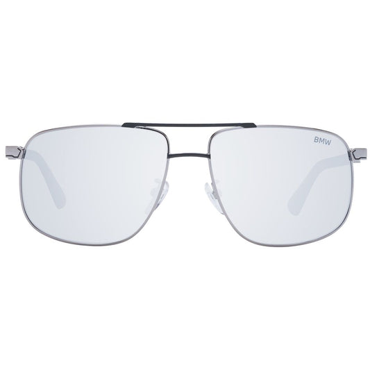 Gray Metal Sunglasses