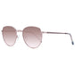 Rose Gold Metal Sunglasses