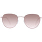 Rose Gold Metal Sunglasses