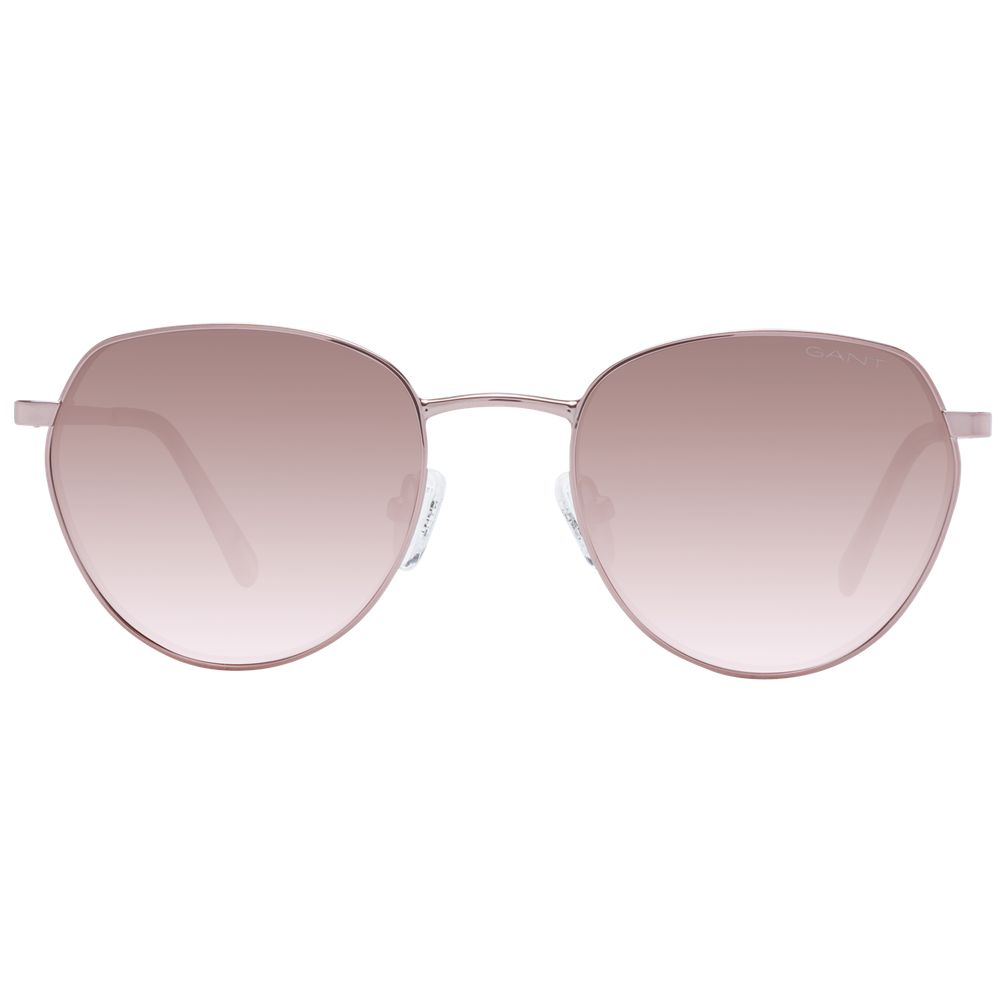 Rose Gold Metal Sunglasses