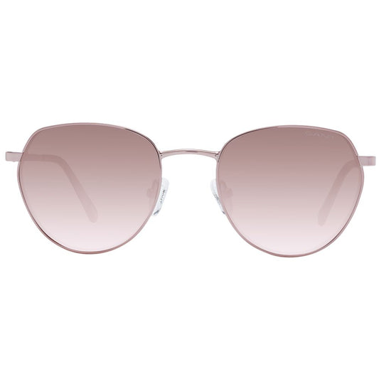 Rose Gold Metal Sunglasses