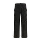Black Cotton Cargo Pants