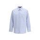 Light Blue Cotton Pattern Shirt