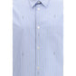 Light Blue Cotton Pattern Shirt