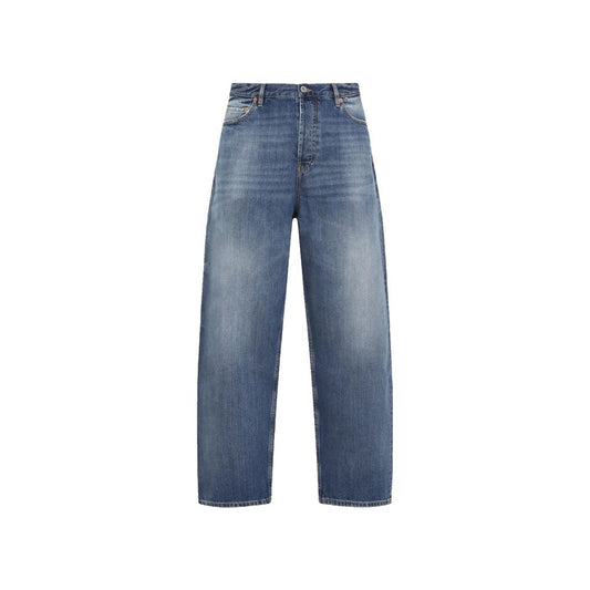 Blue Cotton Jeans Denim