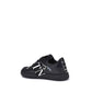 Black Rubber Low Top Sneakers