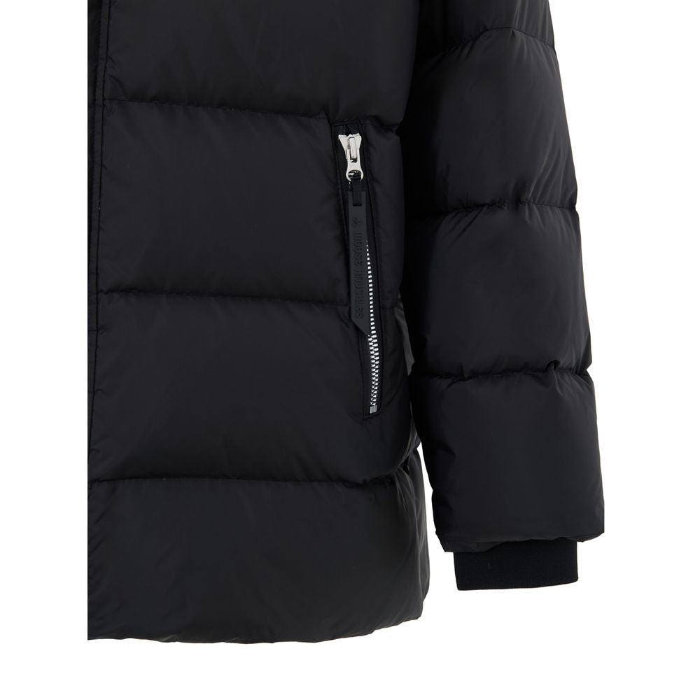 Black Nylon Jackets And Coat